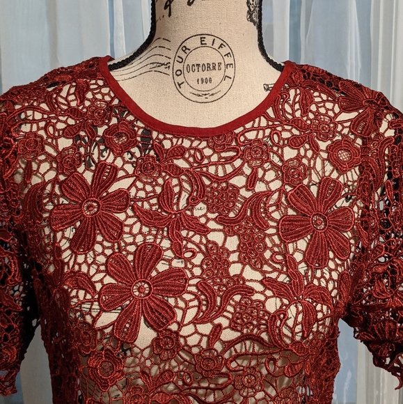 Re:named Lace Crop Top - Picture 5 of 6